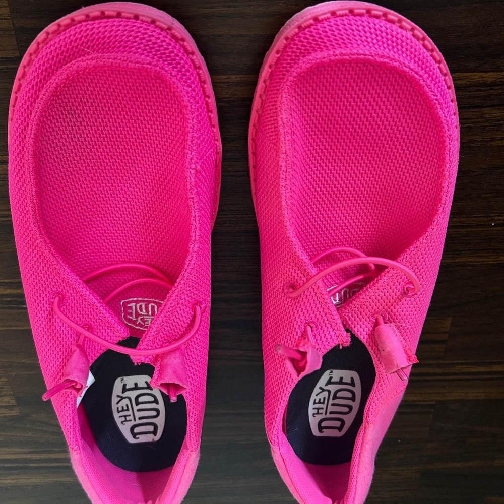 Hey Dude Neon Pink Casual Shoes